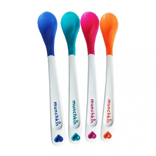 White Hot Infant Spoons - 4pk