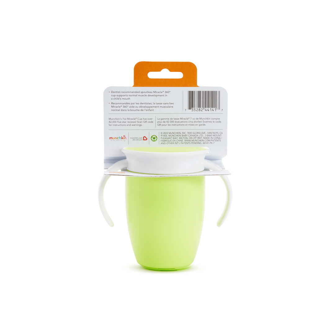 Miracle 360° Trainer Cup 207ml - Assorted Colour Randomly Selected