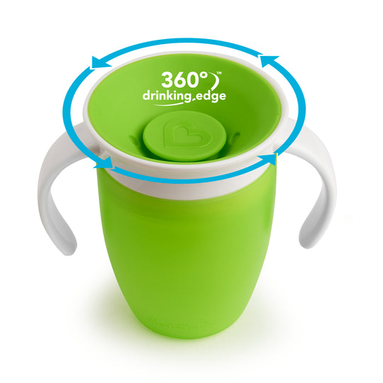 7oz Miracle® 360° Trainer Cup - 1pk (Green)