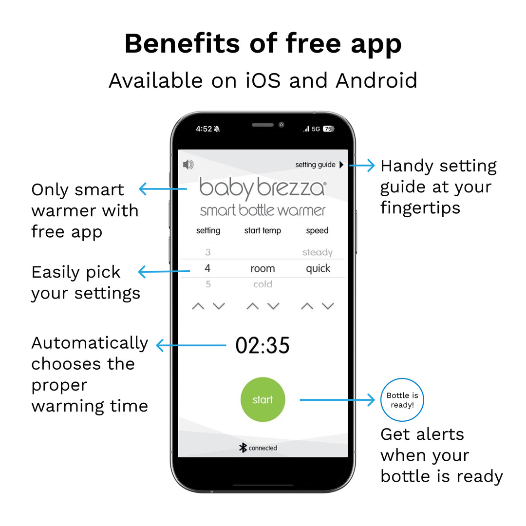 Baby Brezza Safe + Smart Bottle Warmer
