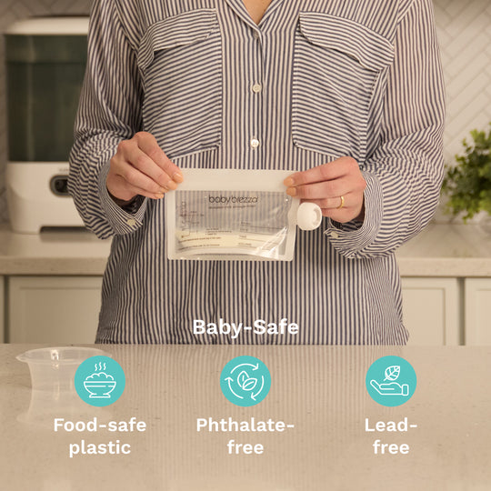Reusable Breast Milk Bags With Funnel - 10pk