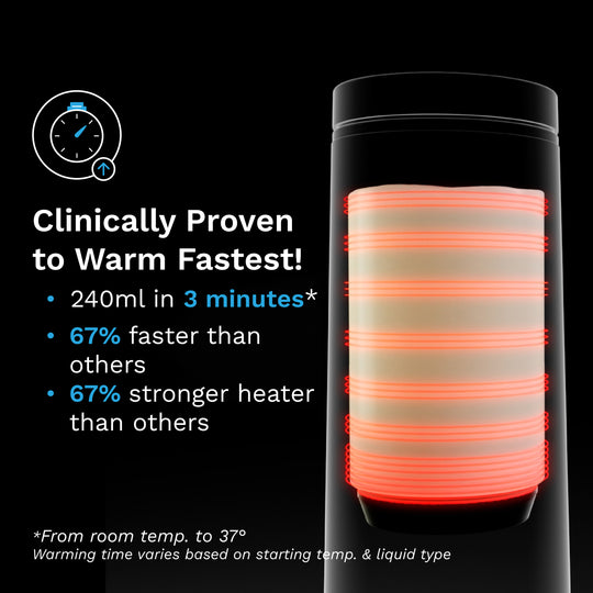 Baby Brezza Superfast Portable Bottle Warmer - Black