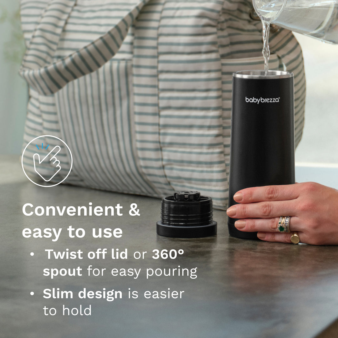 Baby Brezza Superfast Portable Bottle Warmer - Black
