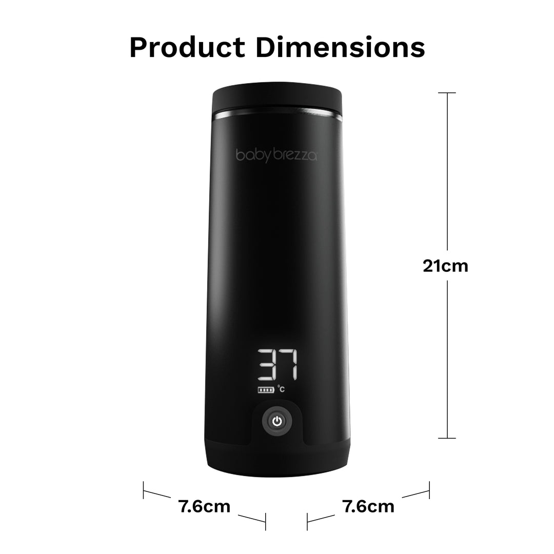 Baby Brezza Superfast Portable Bottle Warmer - Black