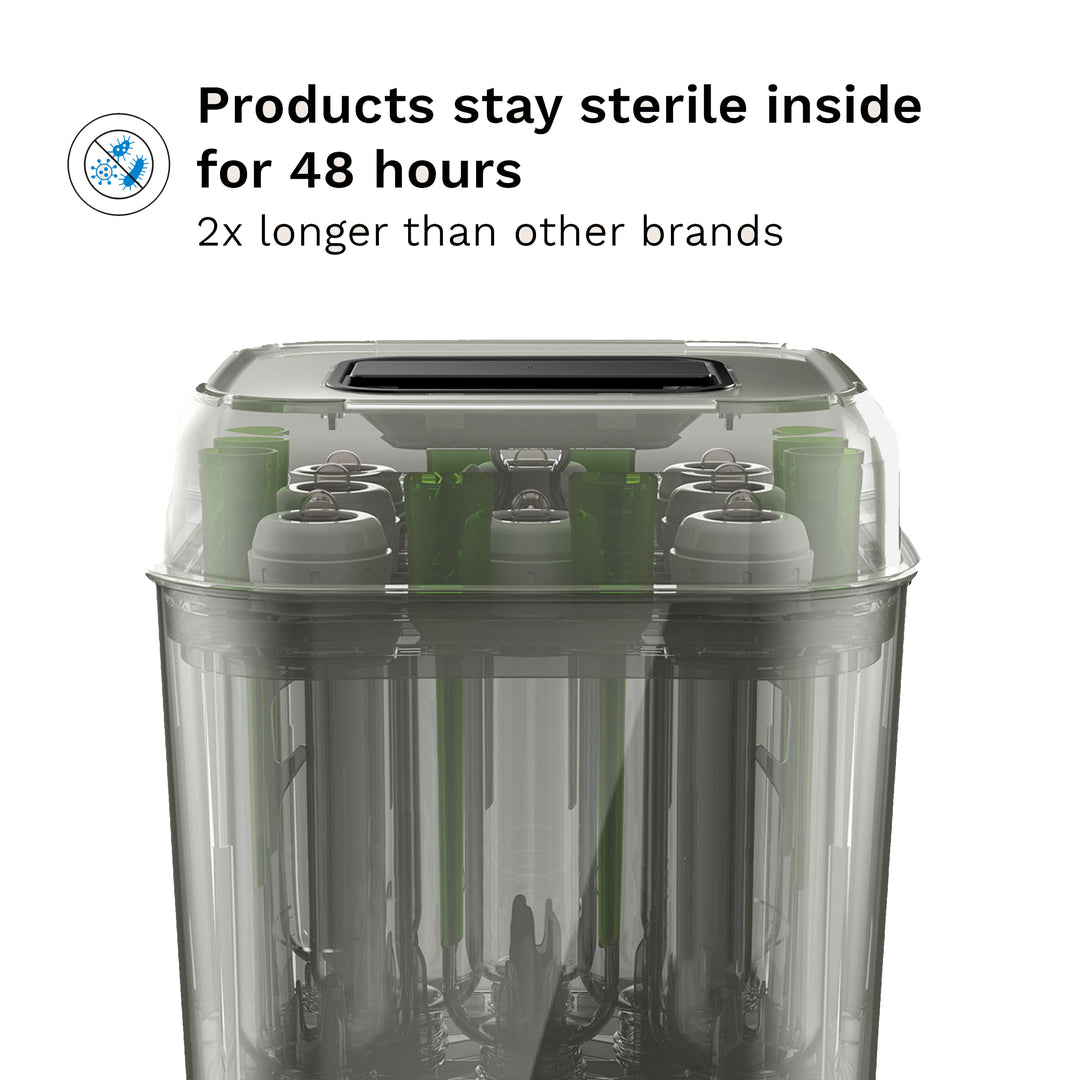 Baby Brezza SuperQuick Sterilizer Dryer - Stainless Steel