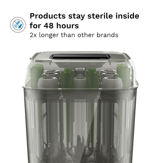 Baby Brezza SuperQuick Sterilizer Dryer - Stainless Steel