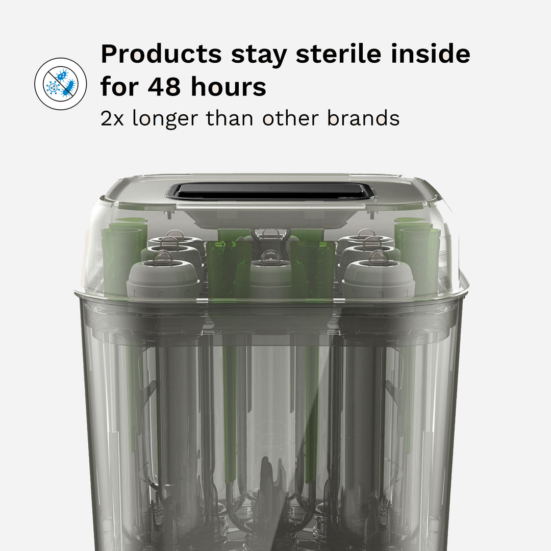 Baby Brezza SuperQuick Sterilizer Dryer - Black