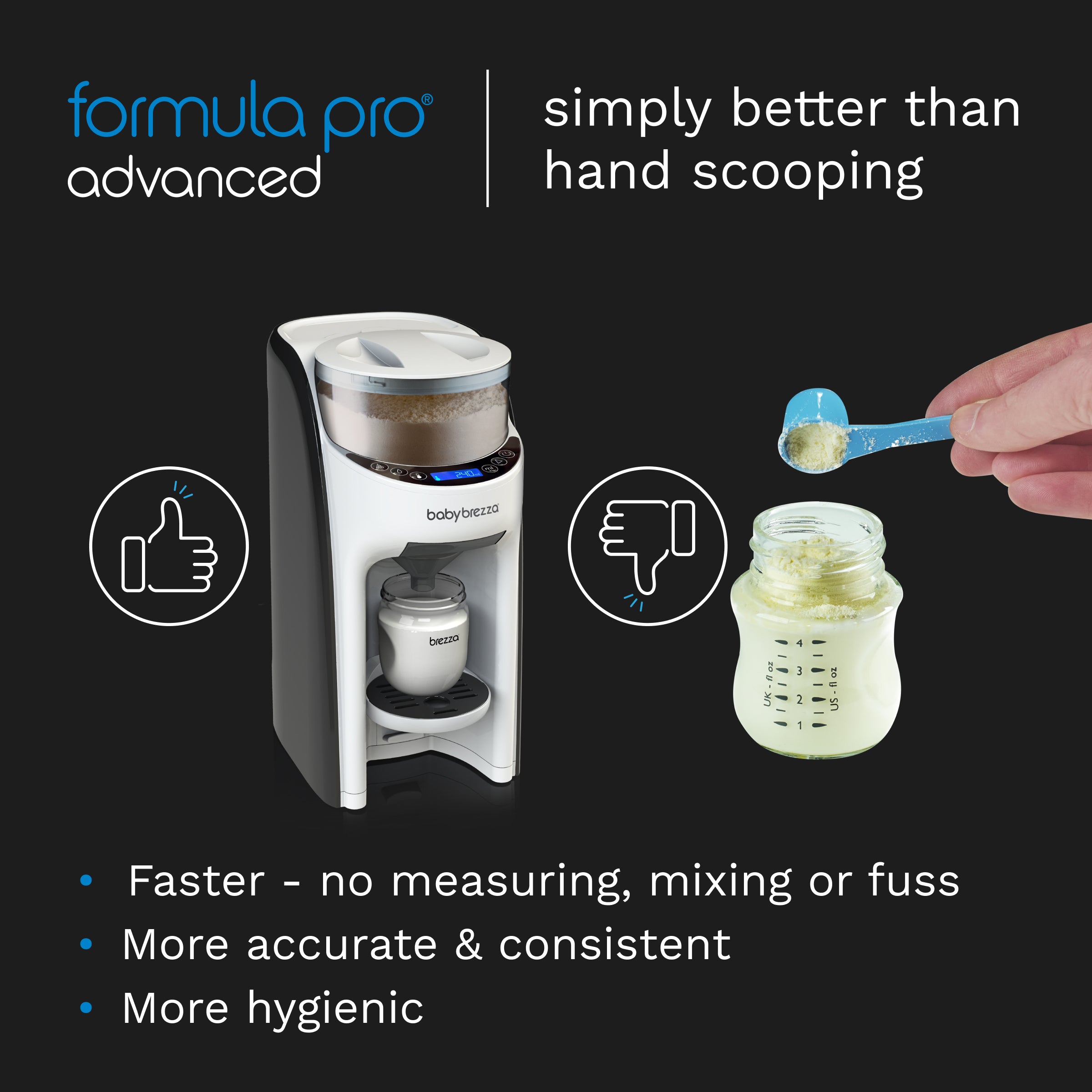 Baby Brezza Formula Pro Advanced White – CNP Brands