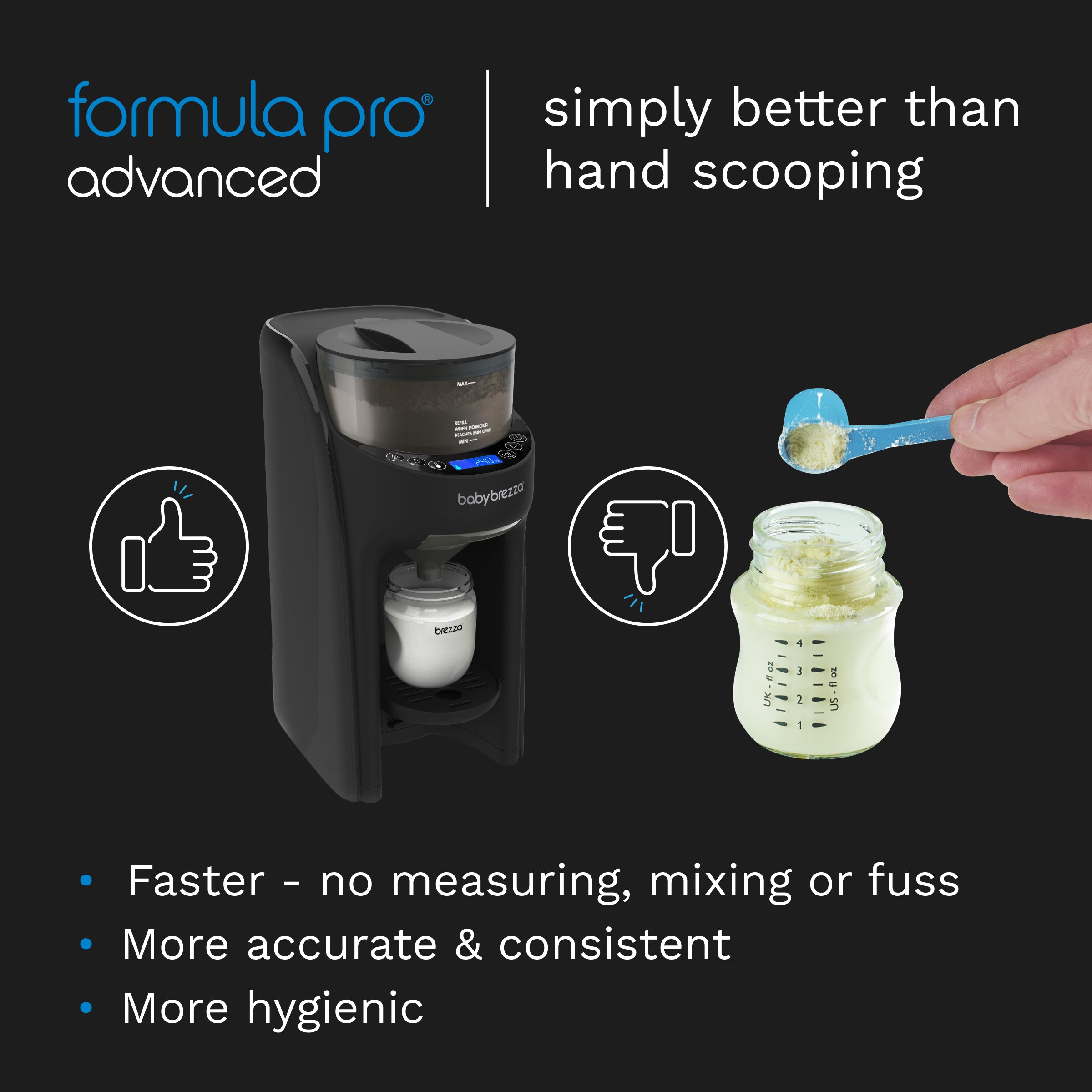 Baby Brezza Formula Pro Advanced Black – CNP Brands