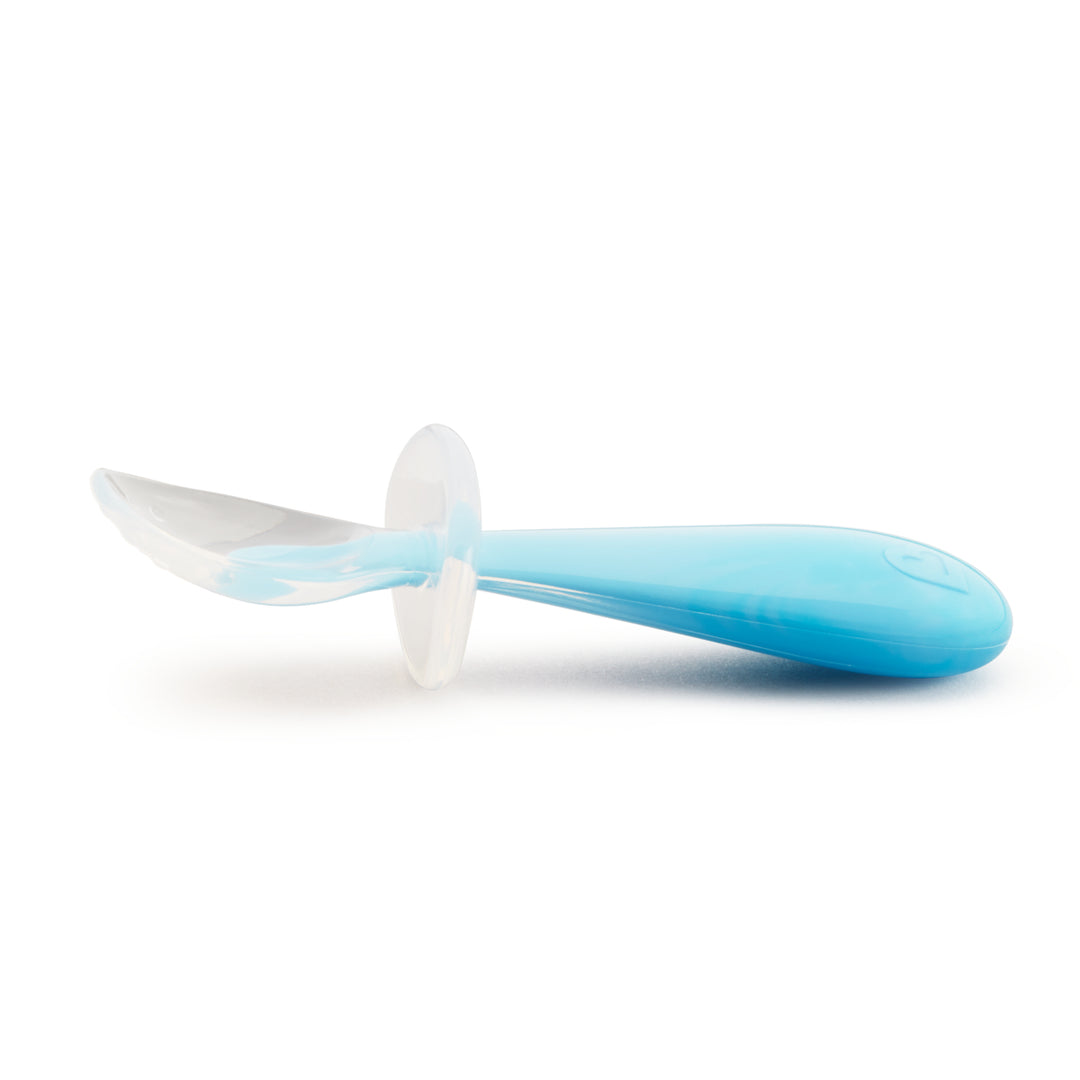 Gentle Scoop 2pk Silicone Training Spoons (Blue/Green)
