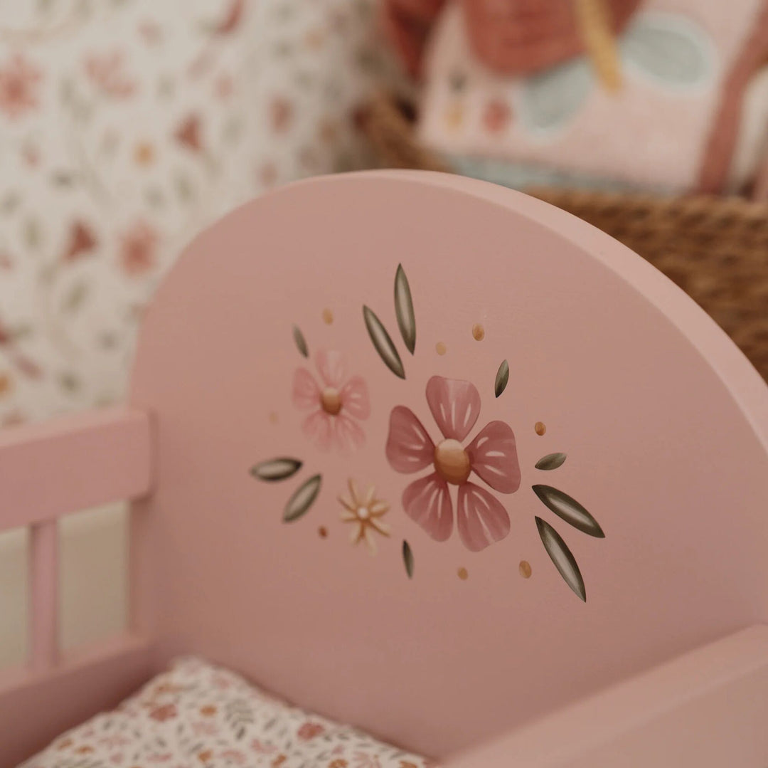Little Dutch Doll Bed with Textiles