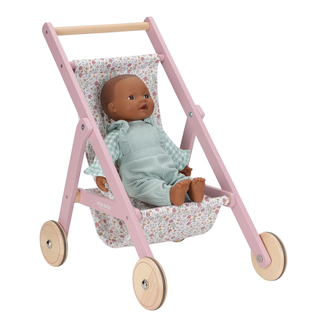 Little Dutch Doll Stroller - Pink