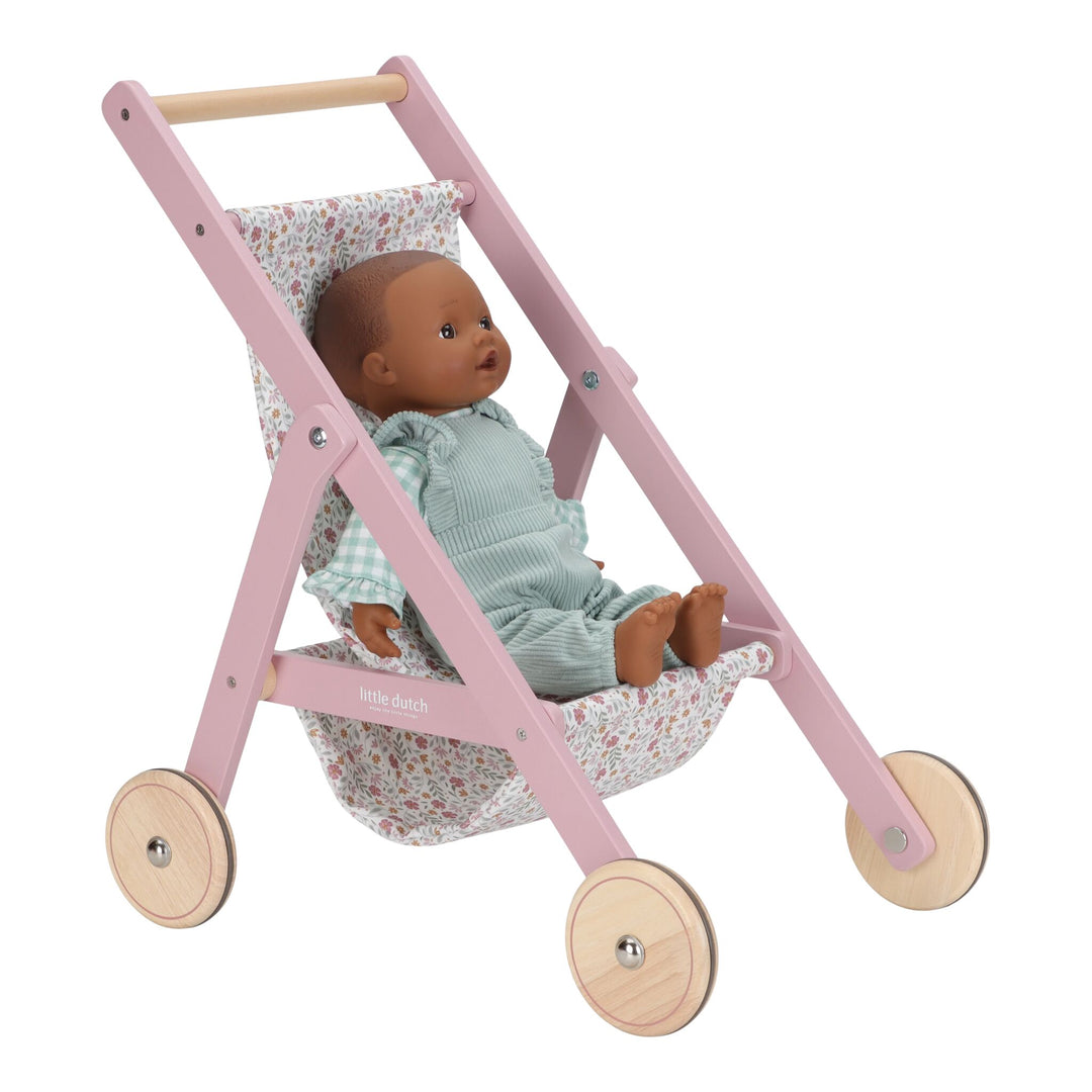 Little Dutch Doll Stroller - Pink
