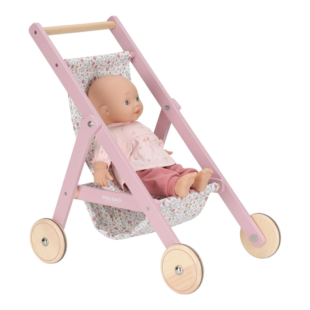 Little Dutch Doll Stroller - Pink