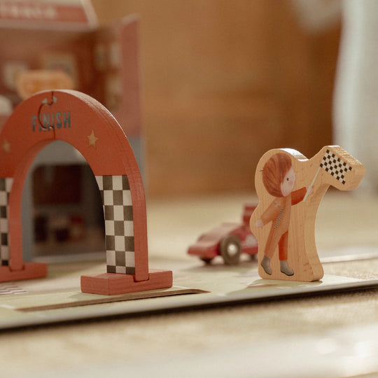 Little Dutch Play Case Race Track