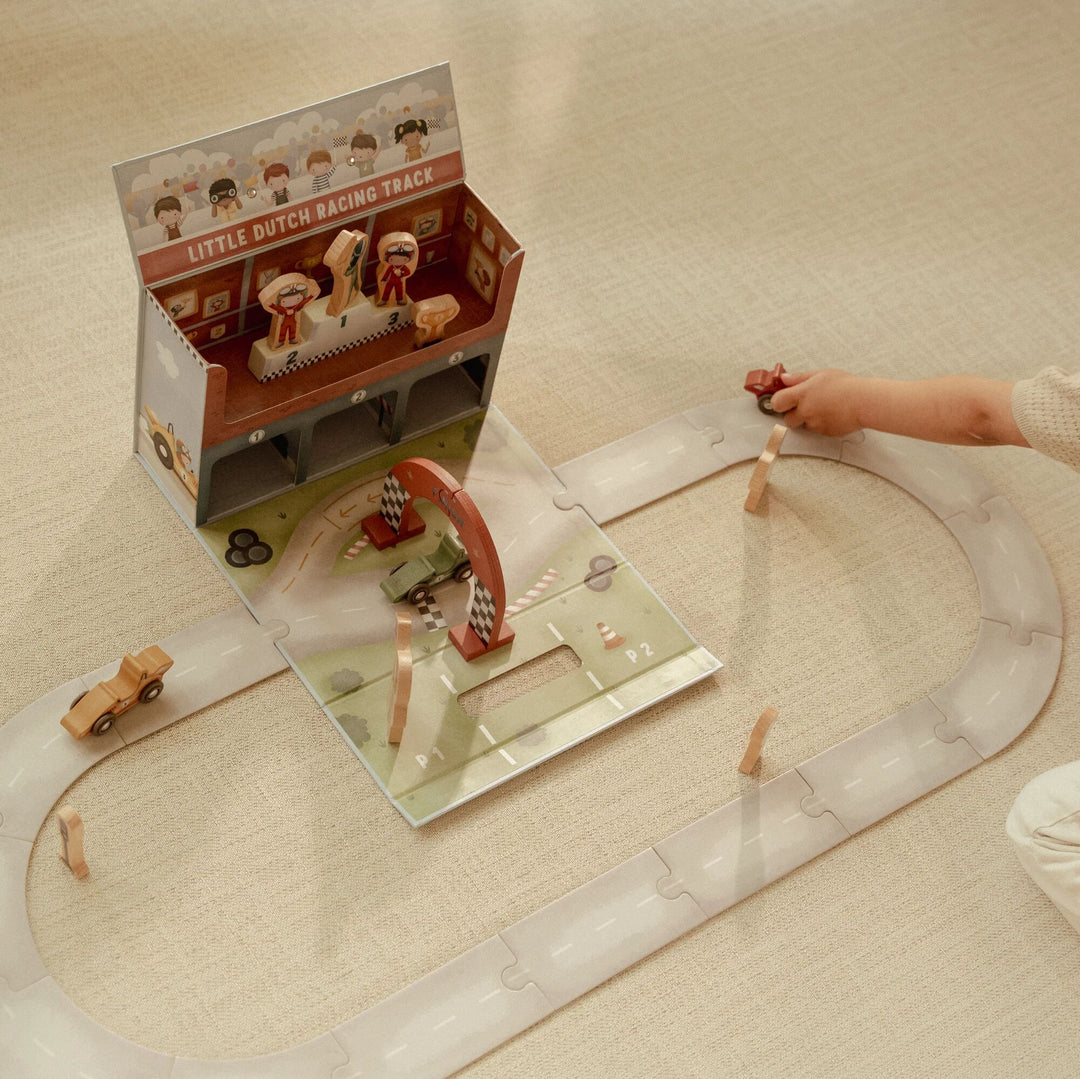 Little Dutch Play Case with Racetrack