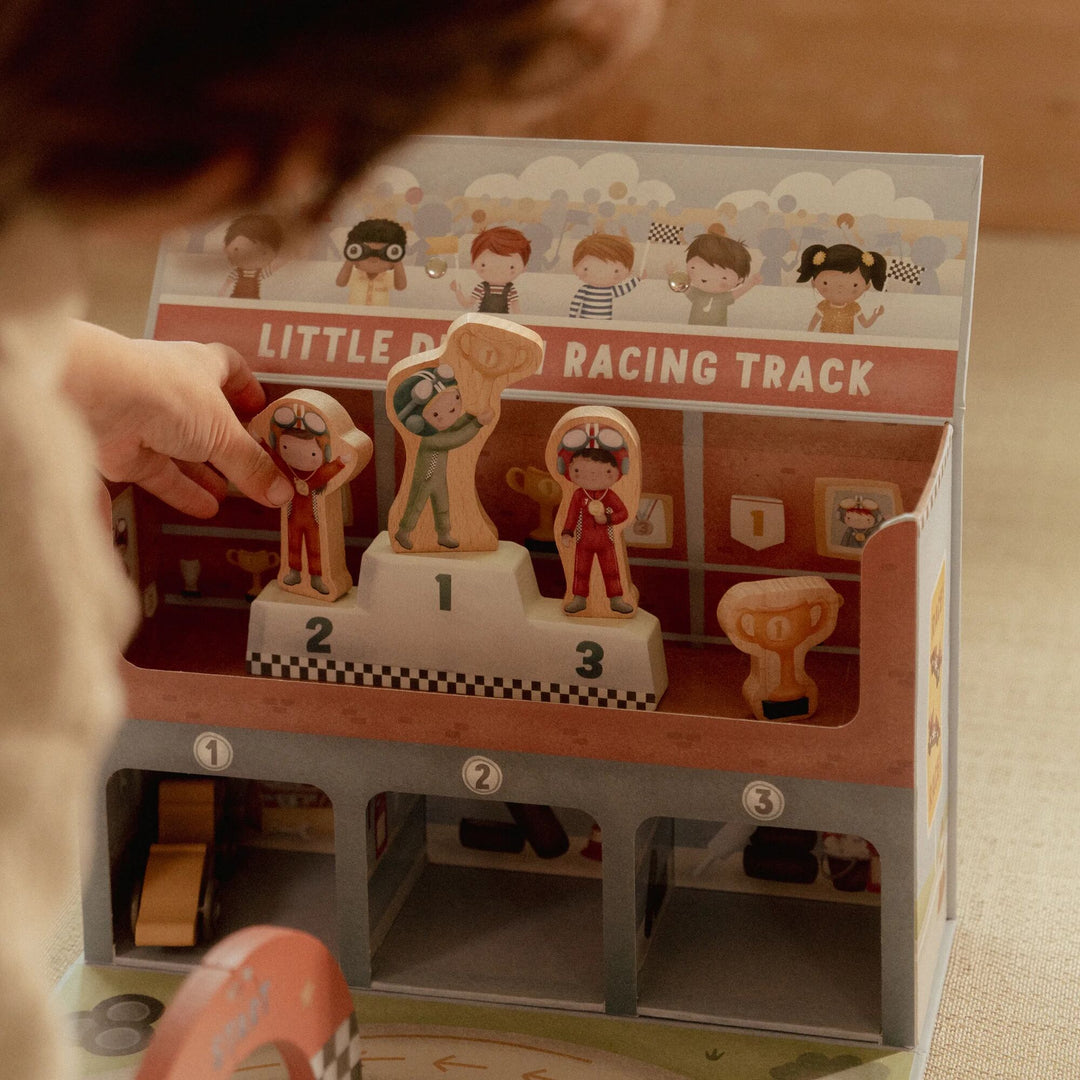 Little Dutch Play Case with Racetrack