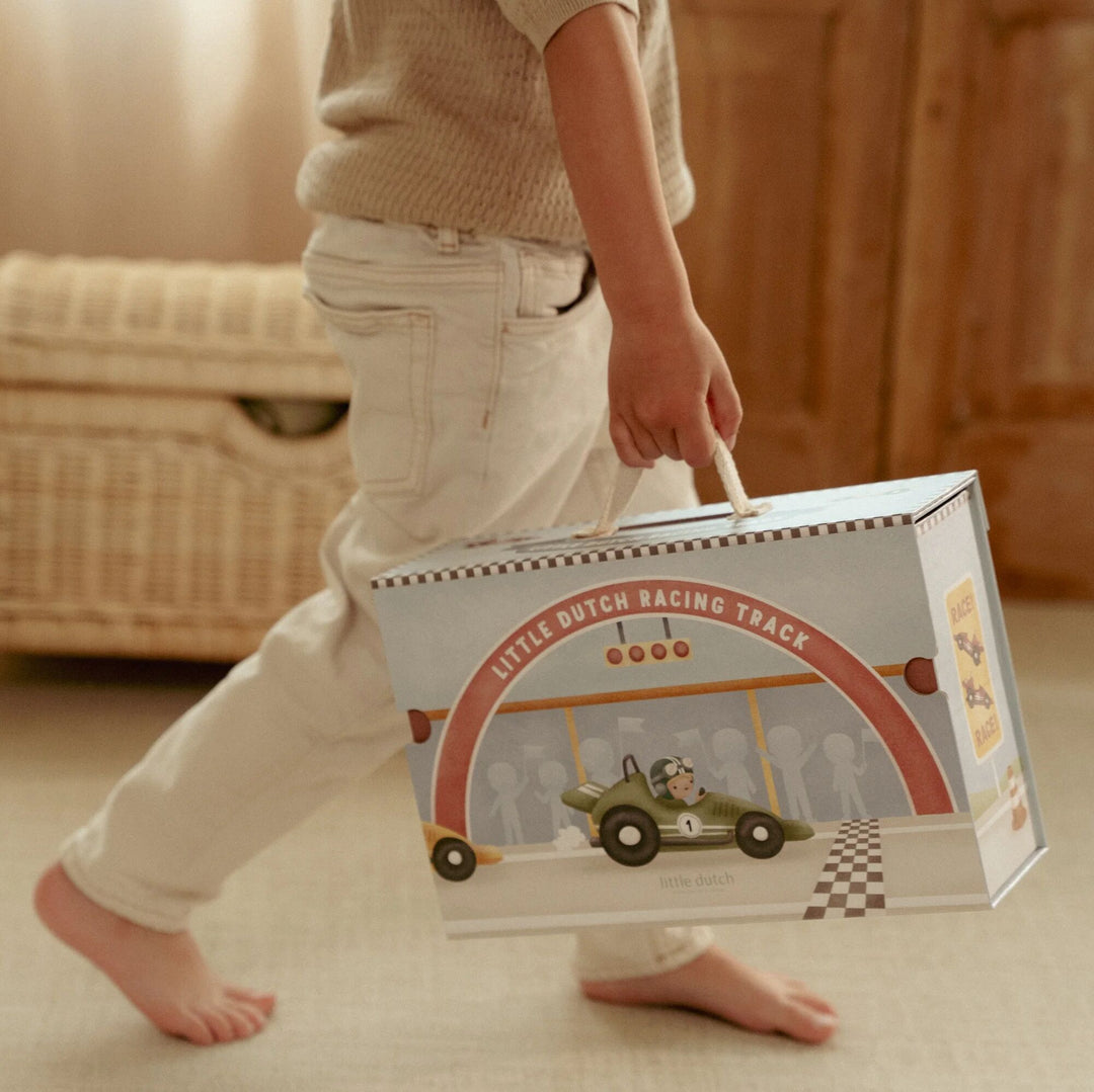 Little Dutch Play Case with Racetrack