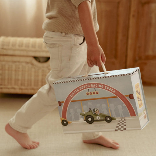 Little Dutch Play Case with Racetrack