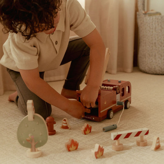 Little Dutch Fire Truck Set