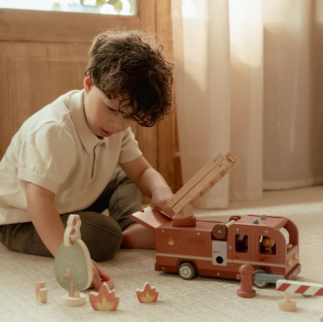 Little Dutch Fire Truck Set