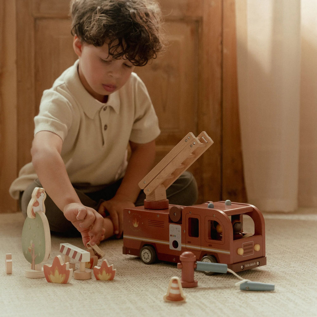 Little Dutch Fire Truck Set