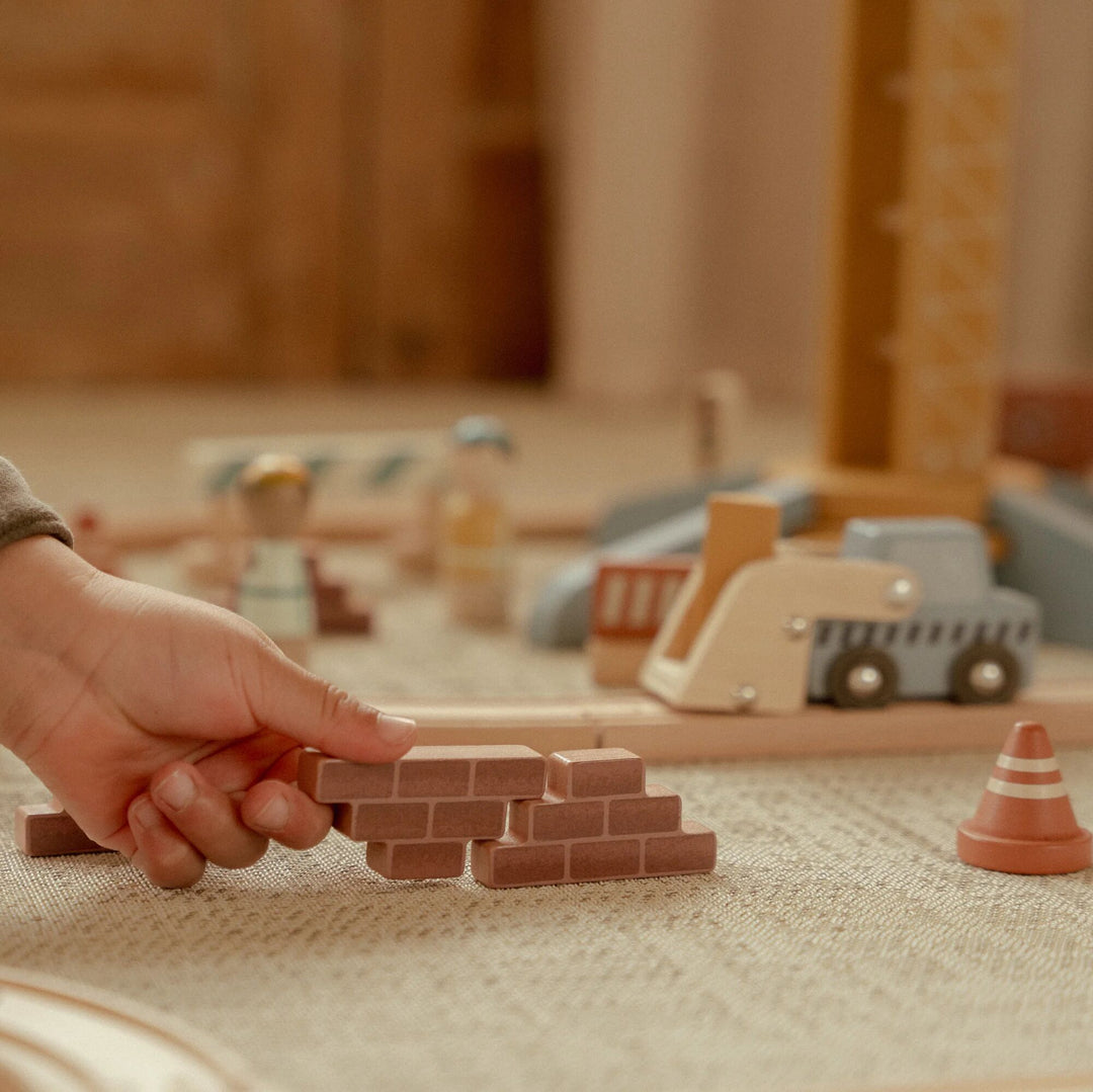 Little Dutch Crane Set Train Track