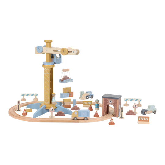 Little Dutch Crane Set Train Track