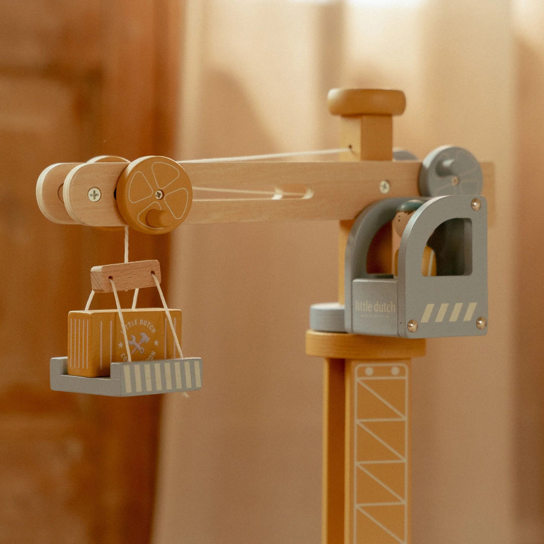 Little Dutch Crane Set Train Track