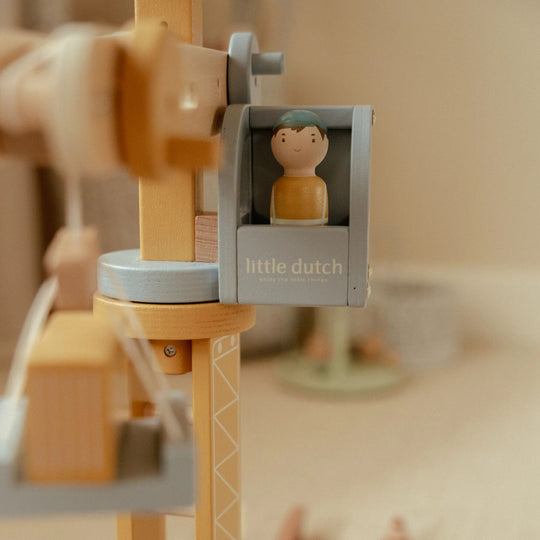 Little Dutch Crane Set Train Track