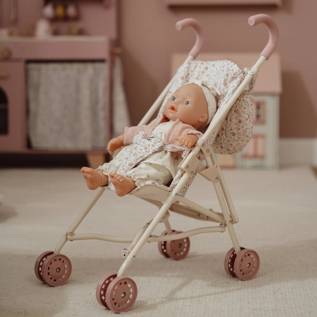Little Dutch Metal Doll Stroller - Floral