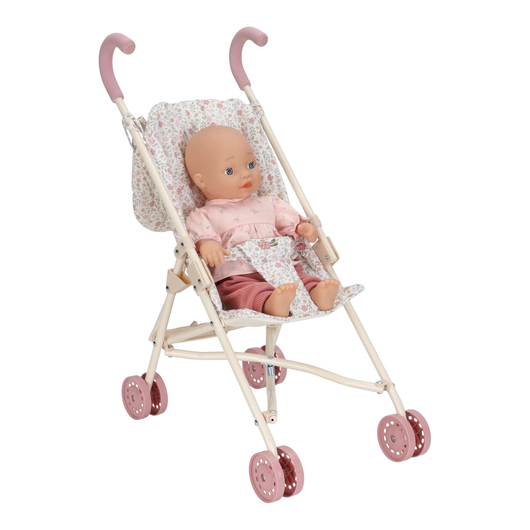 Little Dutch Metal Doll Stroller - Floral