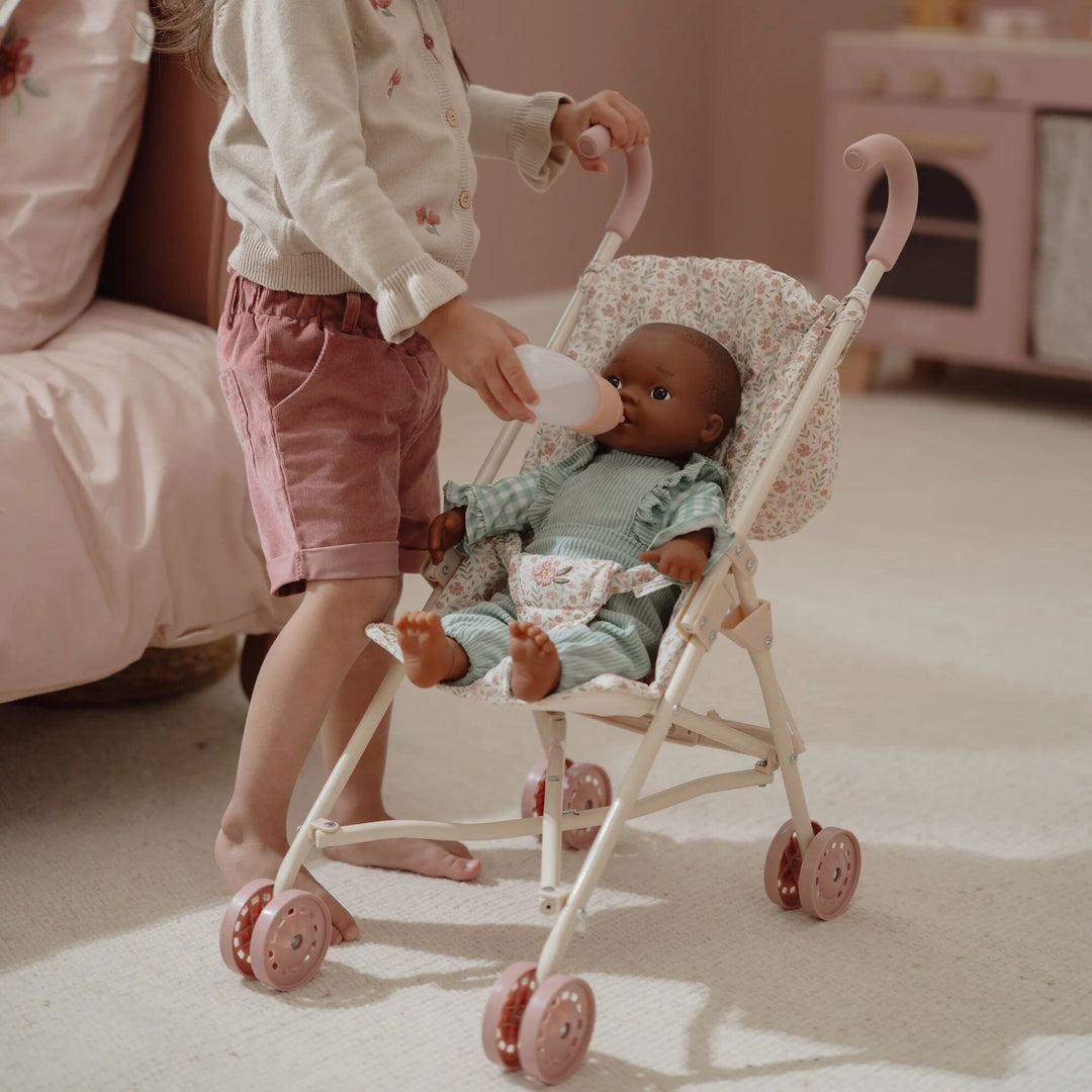 Little Dutch Metal Doll Stroller - Floral