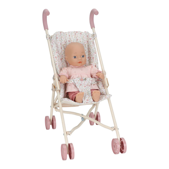 Little Dutch Metal Doll Stroller - Floral
