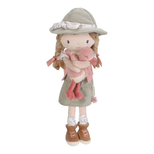 Little Dutch Safari Friends Cuddle Doll Ranger Rosa