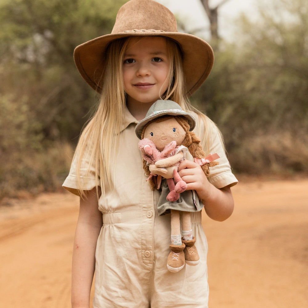 Little Dutch Safari Friends Cuddle Doll Ranger Rosa