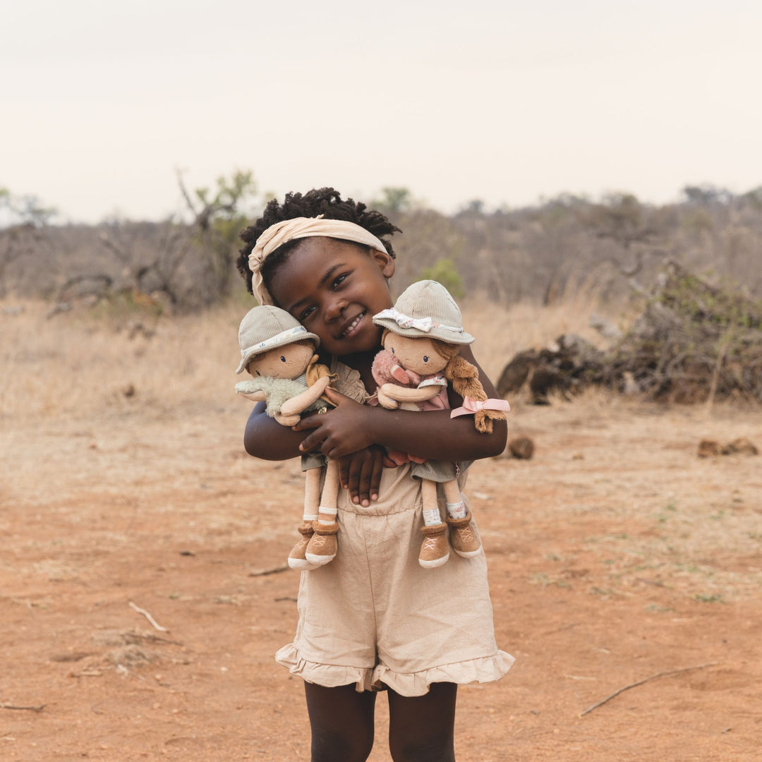Little Dutch Safari Friends Cuddle Doll Ranger Rosa