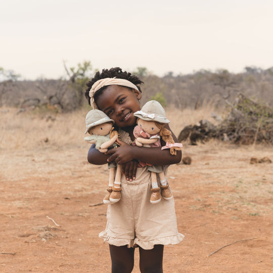 Little Dutch Safari Friends Cuddle Doll Ranger Rosa