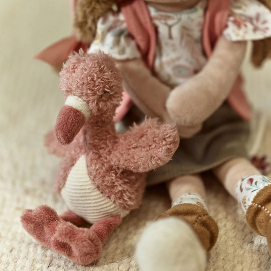 Little Dutch Safari Friends Cuddle Doll Ranger Rosa