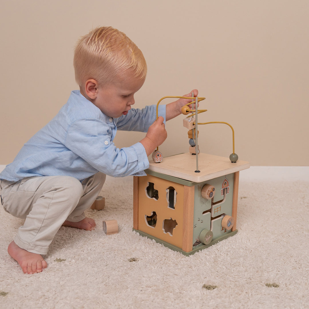 Little Farm Activity Cube