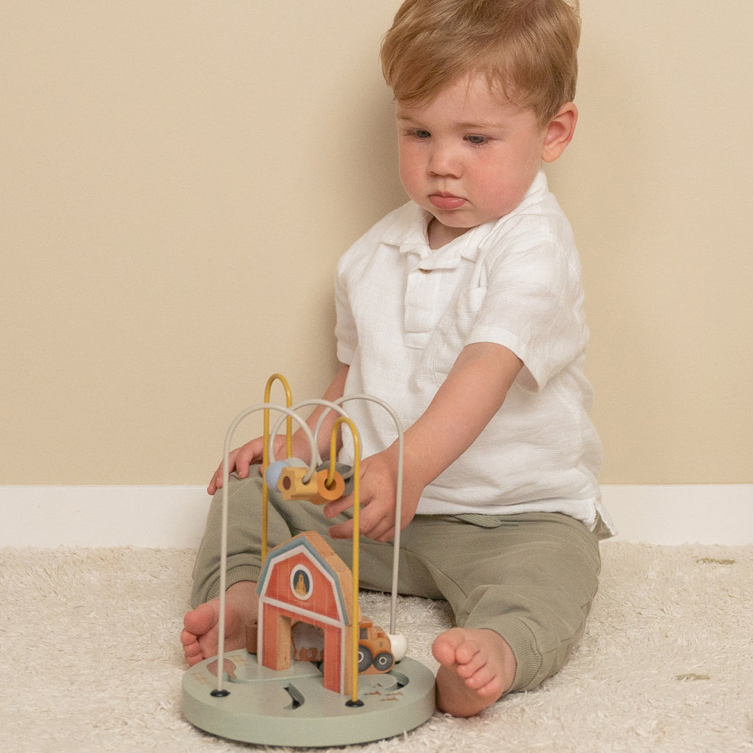 Little Farm Wooden Activity Spiral