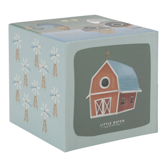 Little Farm Building Blocks Cardboard