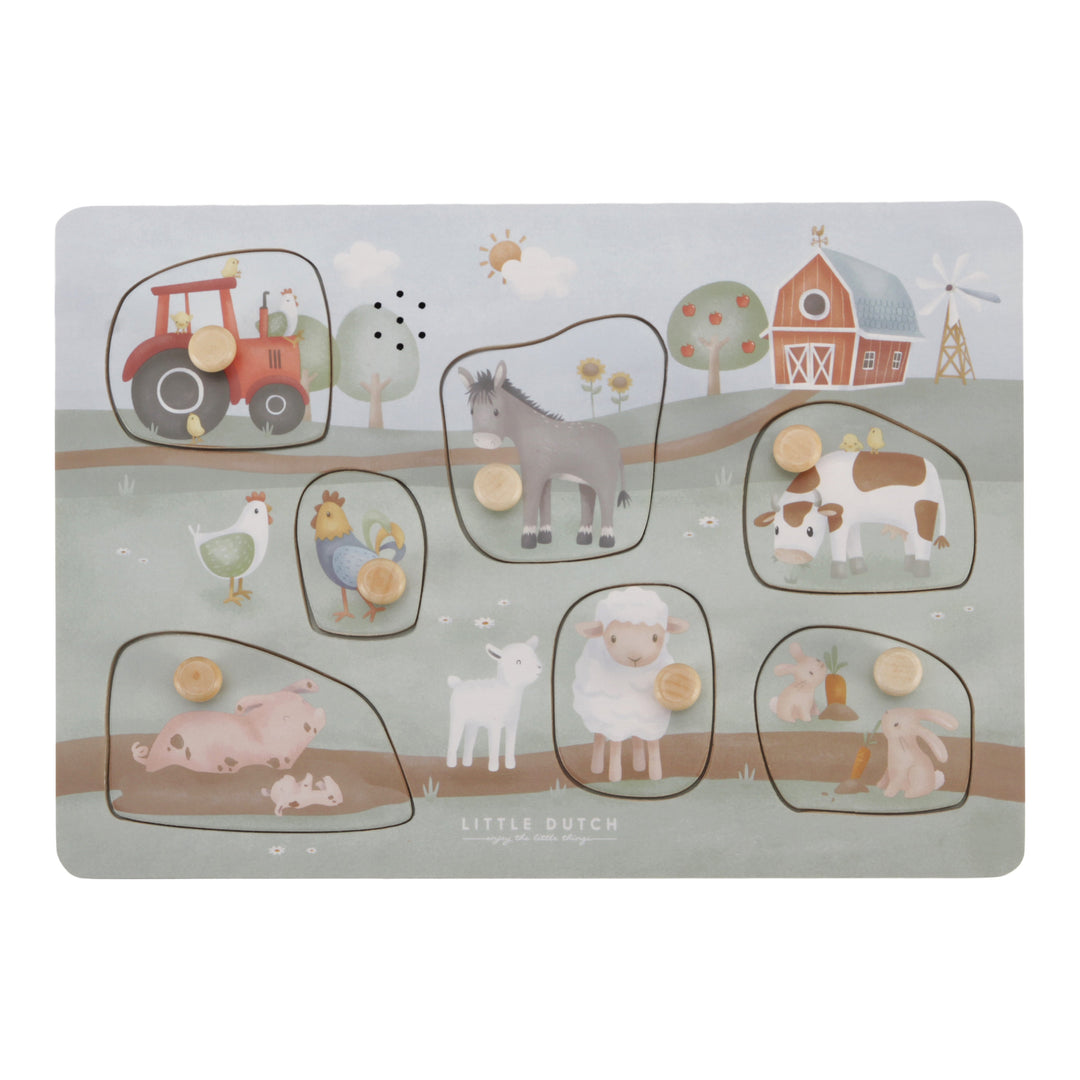 Little Farm Wooden Sound Puzzle