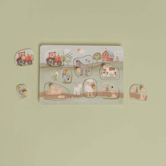 Little Farm Wooden Sound Puzzle