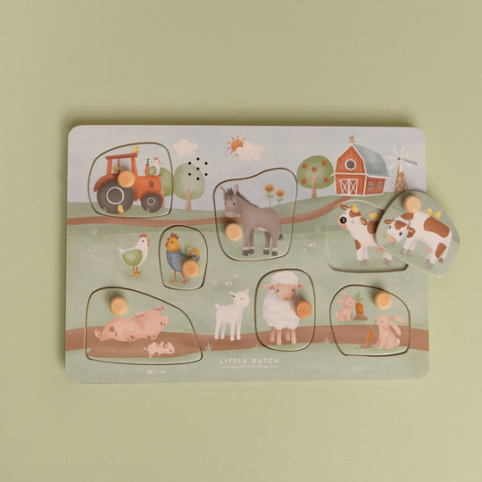 Little Farm Wooden Sound Puzzle