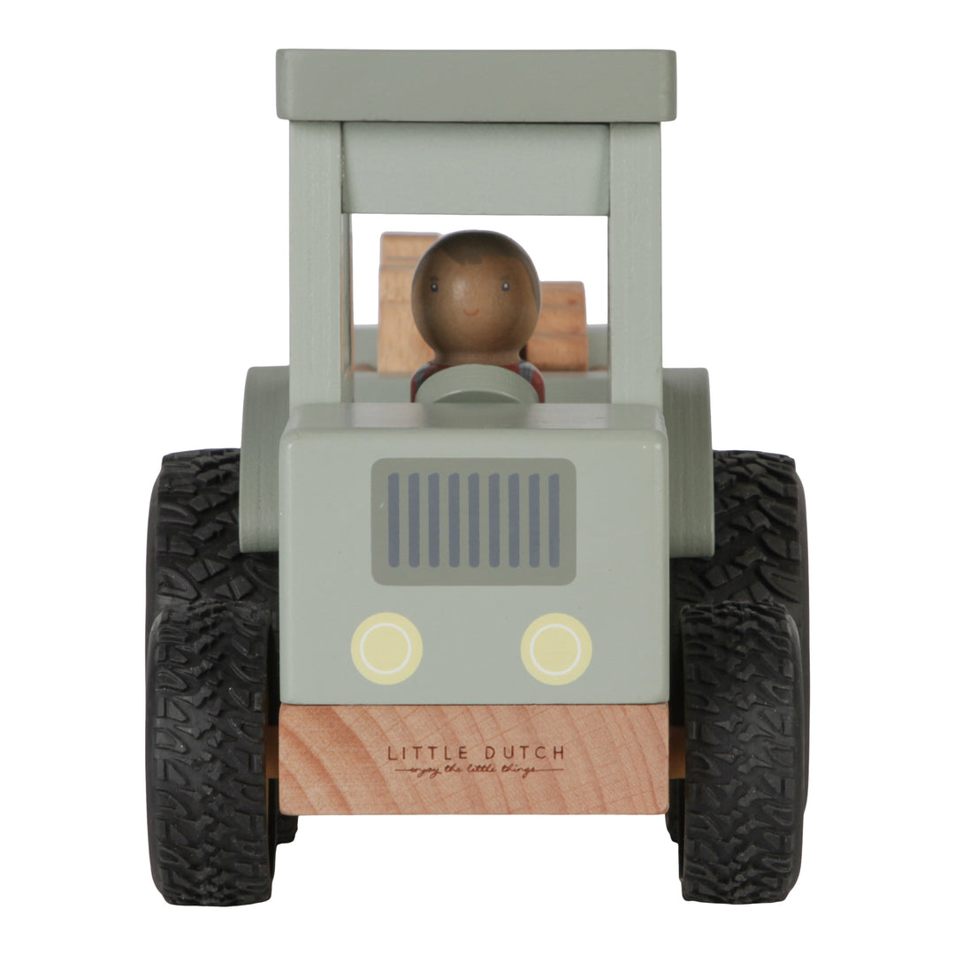 Little Farm Tractor With Trailer