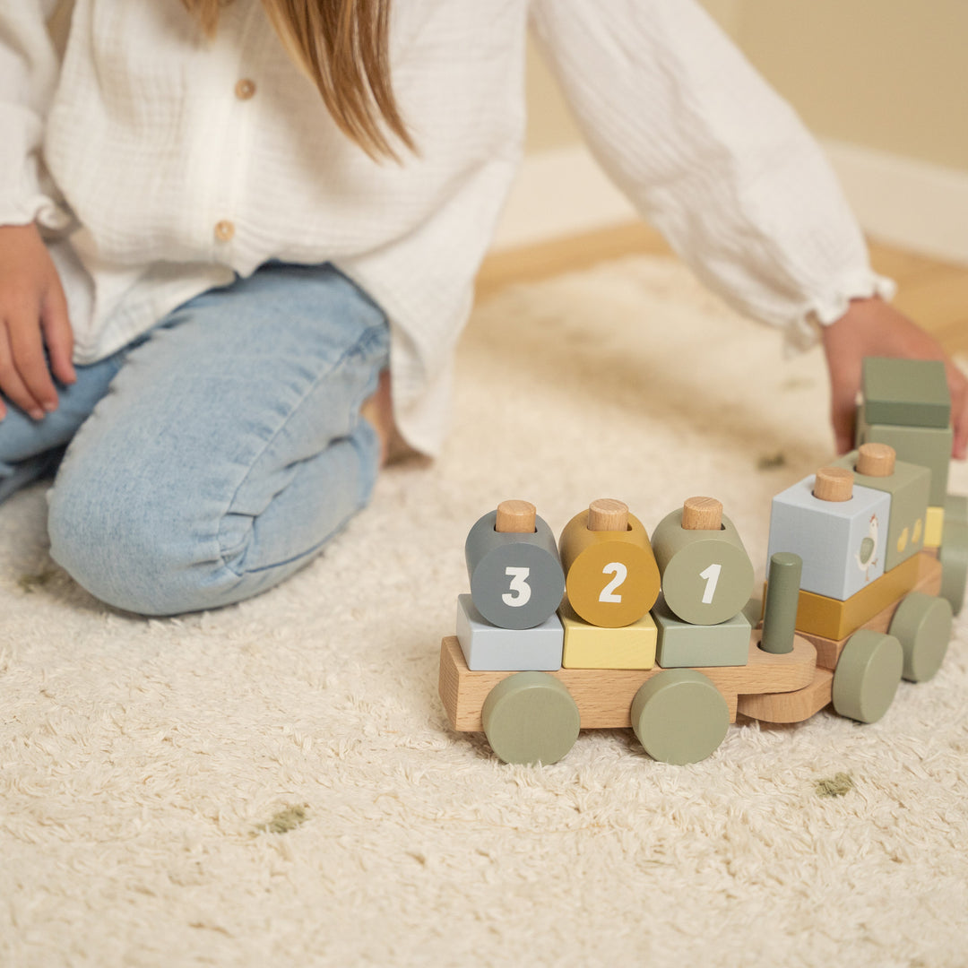 Little Farm Stacking Train Tractor