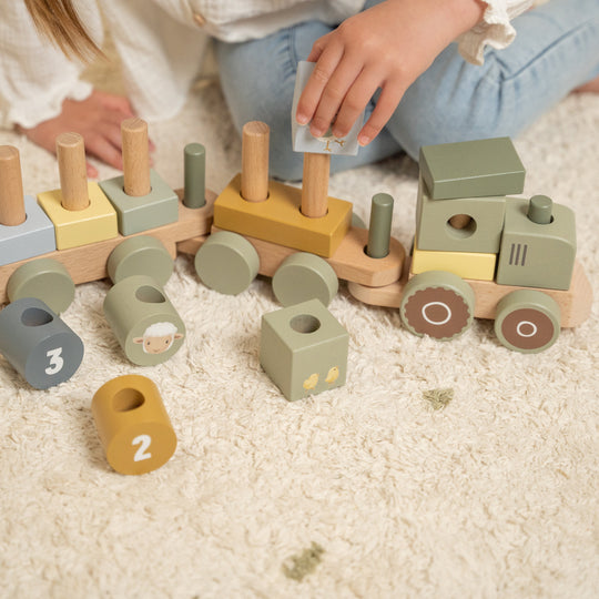 Little Farm Stacking Train Tractor