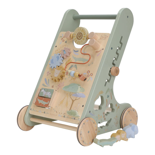 Safari Friends Wooden Baby Activity Walker