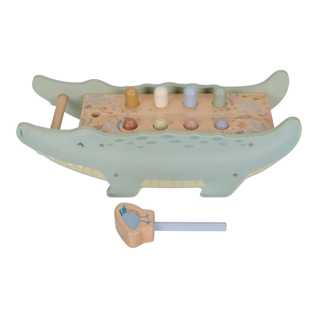 Safari Friends Wooden Hammer Bench